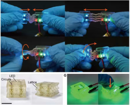 上海交大谷国迎教授Science Advances：多材料3D打印技术实现“电子嵌入式”自主软体机器人